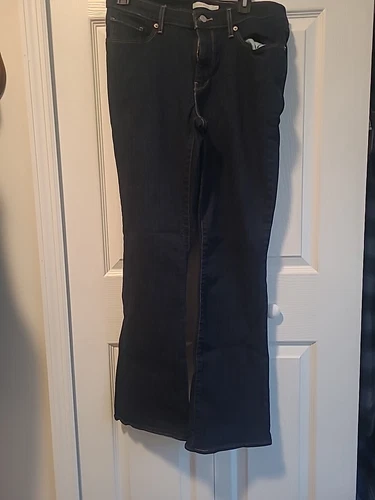 Womens Levis Jeans 10m 30x32 Boot Cut