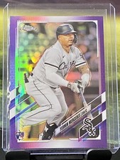YERMIN MERCEDES ROOKIE PURPLE REFRACTOR - 2021 TOPPS CHROME UPDATE RC #USC37 SOX