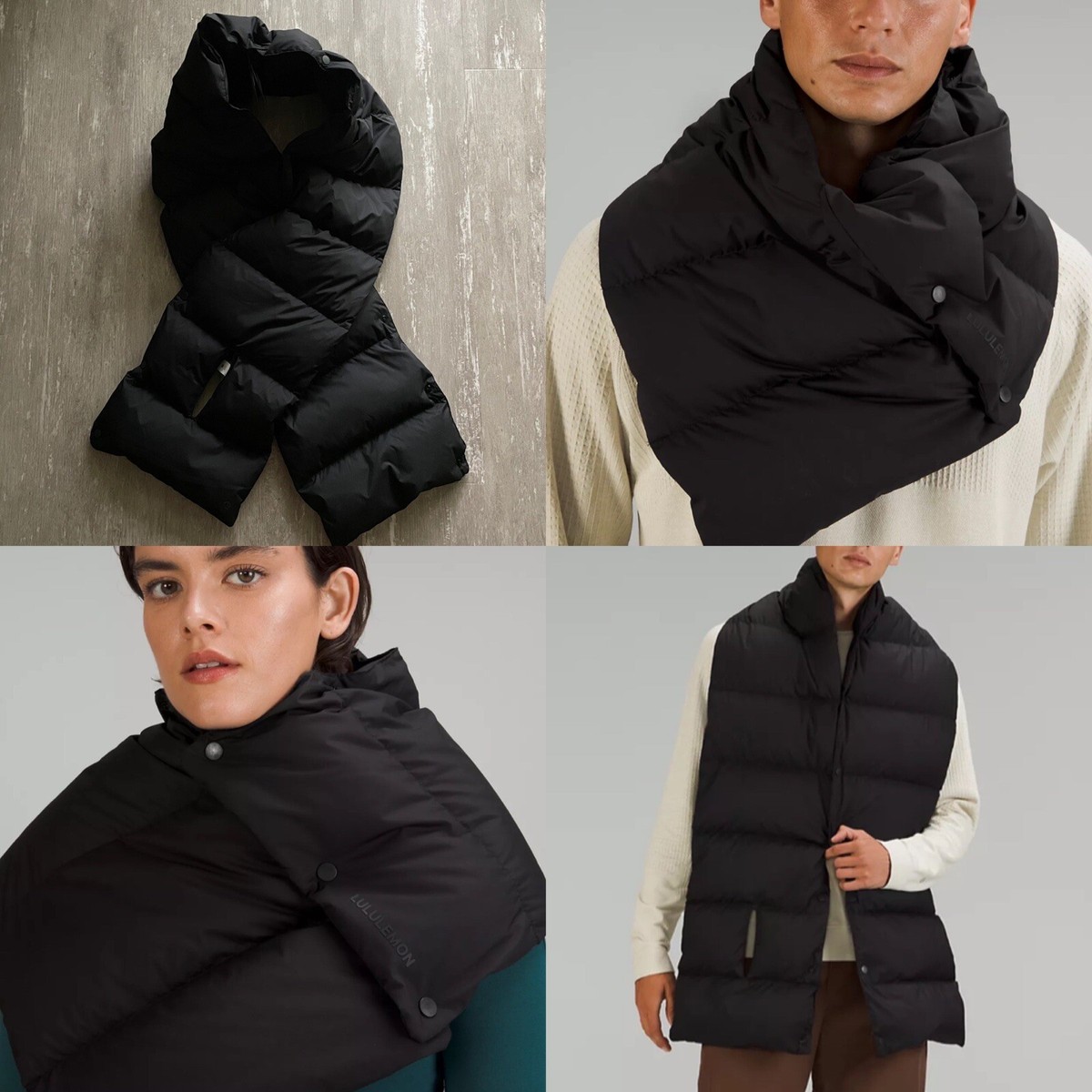 lululemon puffy scarf