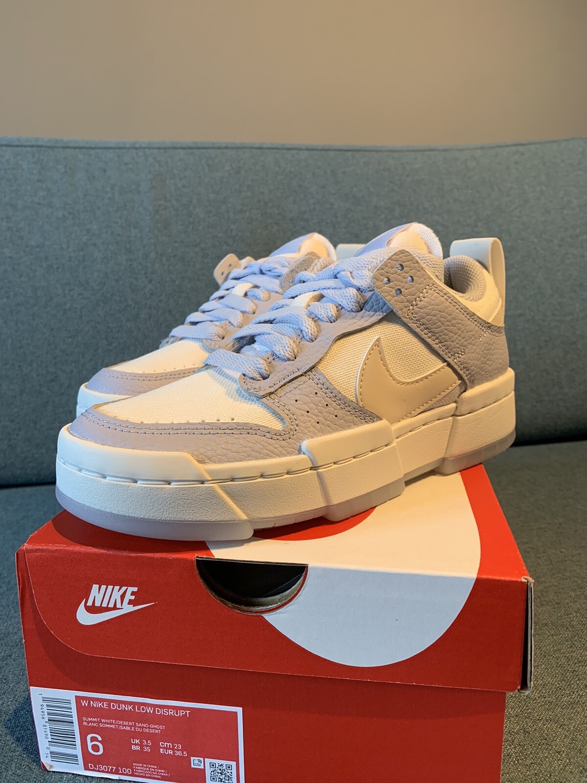 nike dunk low disrupt ghost