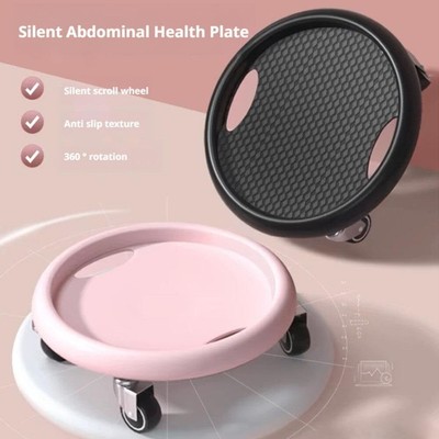 Ab Roller Wheel, Women's Multifunctional Abdominal Wheel Board with Mat