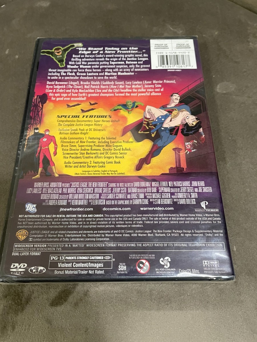 Justice League: The New Frontier (DVD, 2008) - DC Universe