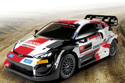 Tamiya 58716 Toyota Yaris Rally TT02 4WD RC Auto DEAL KONVOLUT mit Radio, Bat,Chgr