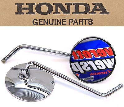 For Honda M8 Chrome Motorcycle Rear View Mirrors Z50J1/JZ ST50 ST70 CL70 CT90