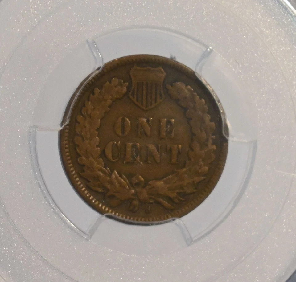 1908-S Indian Head Cent VF20 PCGS free shipping - Image 3 of 3