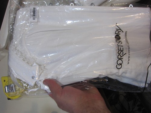 Corset Story CSFT042 White Overbust w/ Straps Size UK12 - Picture 9 of 24