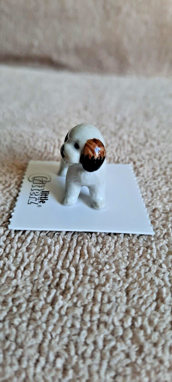 LITTLE CRITTERZ Dog Shih Tzu "Sultan" Miniature Figurine New FREE SHIPPING LC810