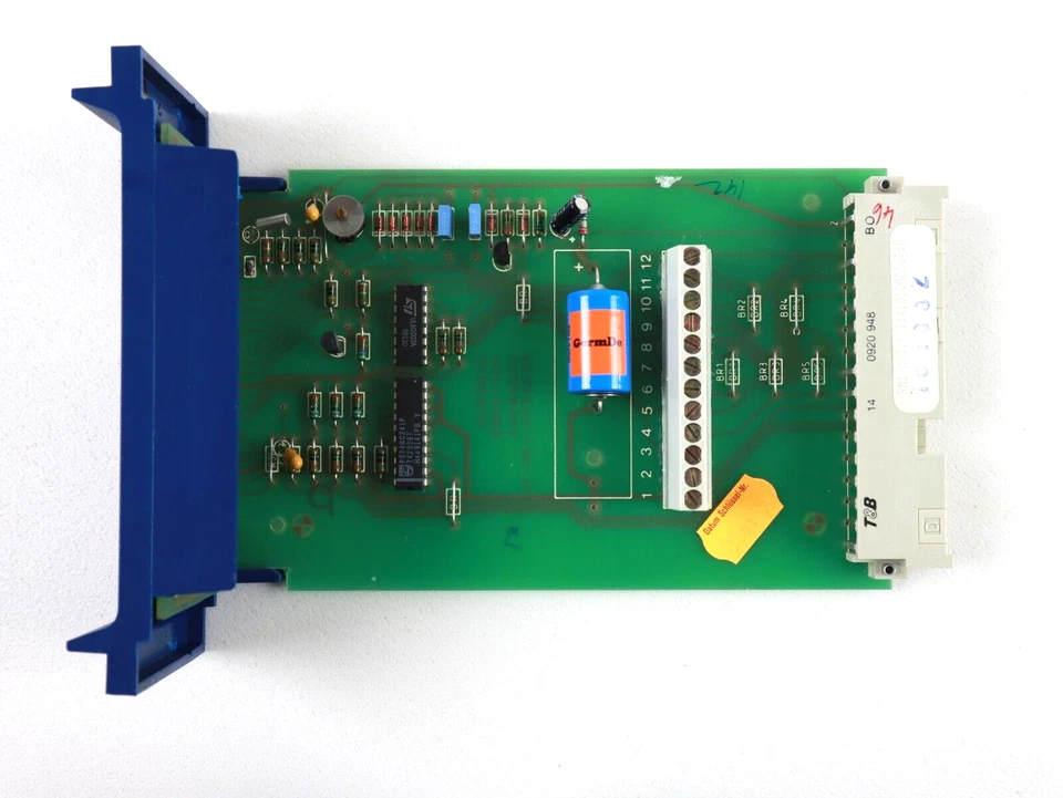 1x Buderus Modul M071 Schaltuhr blau neue Pufferbatterie  ( 1 Jahre Garantie) - Bild 2 von 2