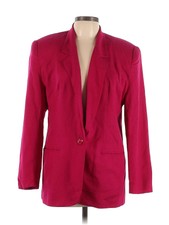 Rafaella Women Red Silk Blazer 10