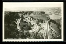 Vintage Postcard RPPC Real Photo X128 Rowena Loops Columbia River Highway Oregon