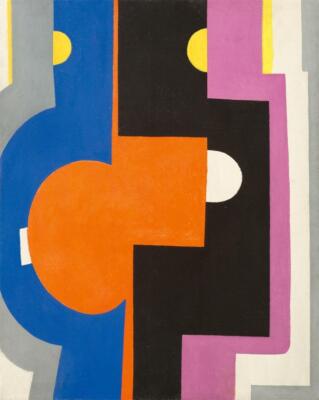 Max Ackermann Abstract Style Art Print Mid Century Modern Wall Decor