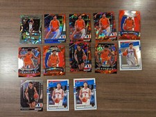 (13) 2020-21 Killian Hayes Rookie Card Lot Prizm Red Ice, Donruss Optic, Legacy