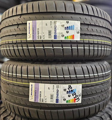 4X MICHELIN PILOT SPORT 4 275 35 ZRFT19 245/40 ZRFT19 RUNFLAT ZP