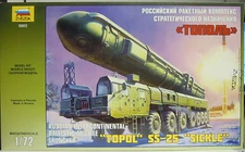 Strategic Missile Complex Topol, 1/72, Zvesda, Plastic, *NEW*