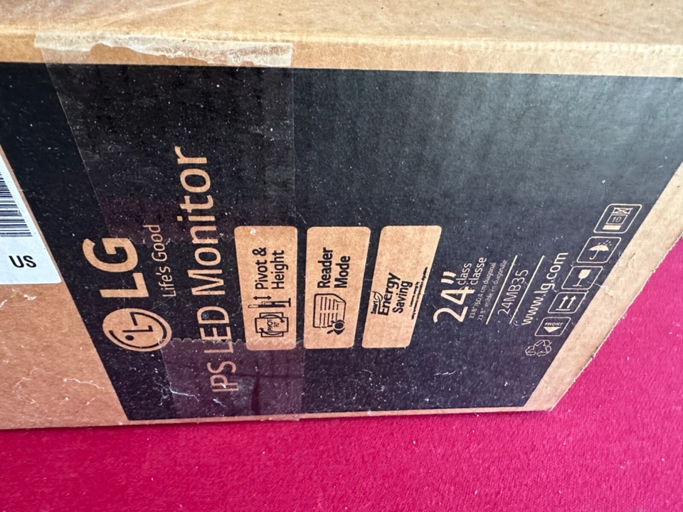 LG 24” LED monitor - Image 3 of 4