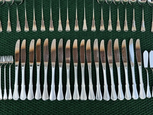 Patrick Henry Stainless Oneida Community Betty Crocker Fork Spoon Knife 79 Pcs - Picture 11 of 24