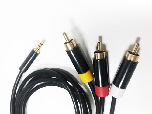 Microsoft Xbox 360 Audio Cable Vídeo Av Compuesto Rca A/V Cable Adaptador - Imagen 4 de 5