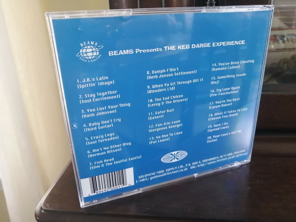 Beams Presents the Keb Darge Experience: 20 super rare funk