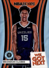 2019-20 Panini NBA Hoops Premium Stock We Got Next Holo Brandon Clarke #4