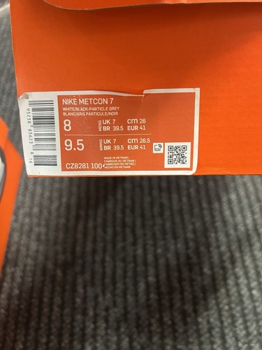 Herren Größe 8 Nike Metcon 7 weiß schwarz CZ8281 100 - Bild 5 von 5