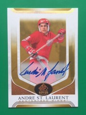 ANDRE ST.LAURENT (DETROIT) 20-21 SP SIGNATURE EDITION HARD SIGNED AUTOGRAPH #159