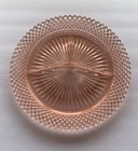 Vintage Anchor Hocking Miss America Pink Depression Glass Divided Grill Plate