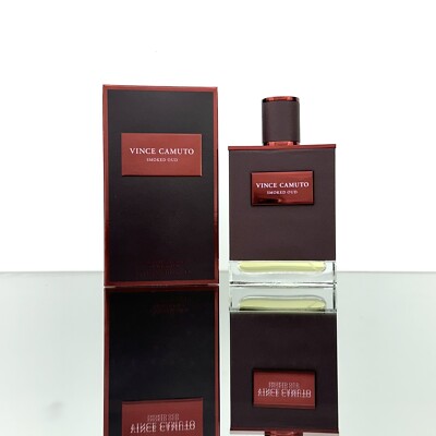 Vince Camuto SMOKED OUD Men Cologne 3.4oz-100ml EDT Spray NEW-DISCONTINUED (BU68