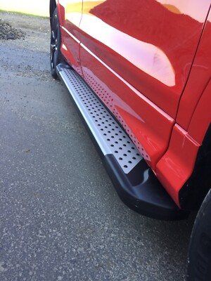 Aluminium Alu Trittbretter Seitenschweller für Jeep Compass ab 2011-2016 Almond