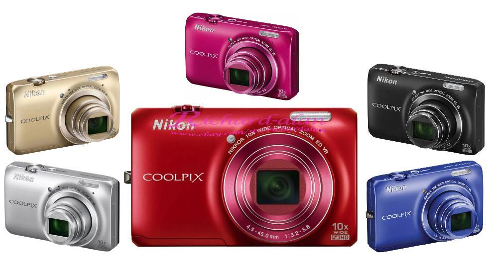 Nikon COOLPIX S6300 16.0MP 10X Optical Zoom Vintage Digital Nikon COOLPIX S6300 16.0MP 10X Optical Zoom Vintage Digital
