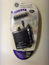 GE UNIVERSAL DC ADAPTER AND BATTERY ELIMINATOR  83600