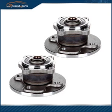 Pair Rear Wheel Bearing Hub For 2002 2003 2004 2005 2006 Mini Cooper 1.6L w/ ABS