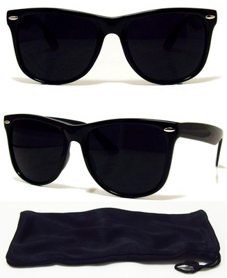 classic black sunglasses