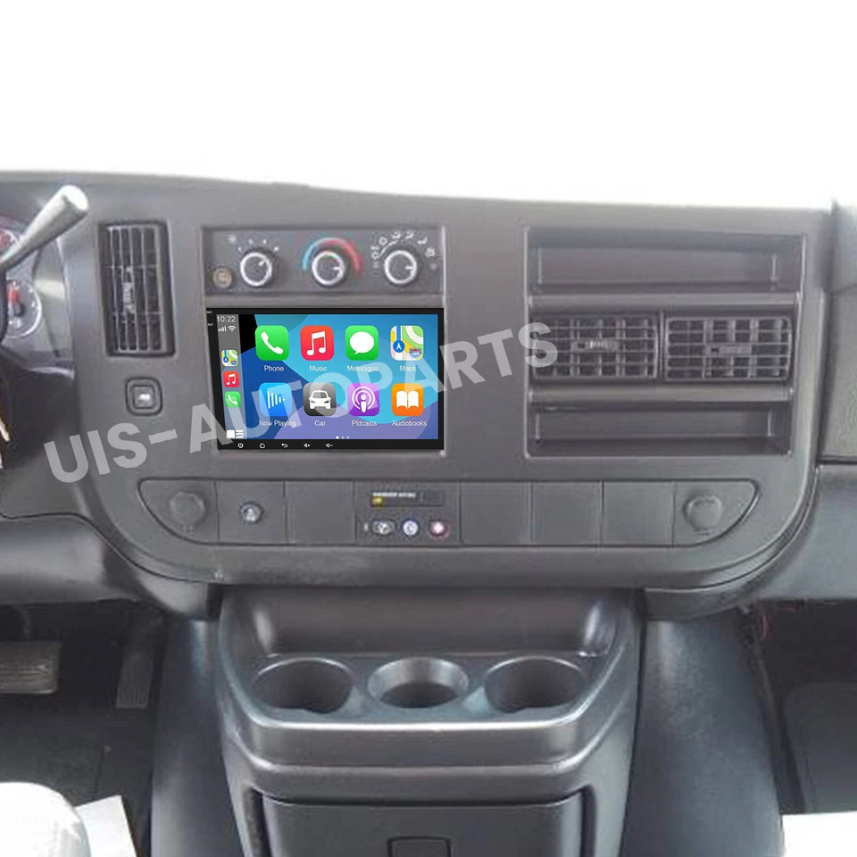Para Chevrolet Express Van 2008-2024 Android13 Apple CarPlay Coche Radio Estéreo GPS Foto 4 de 4