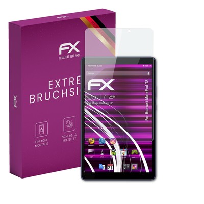 atFoliX Glasfolie für Huawei MatePad T8 Displayfolie 9H Schutzpanzer