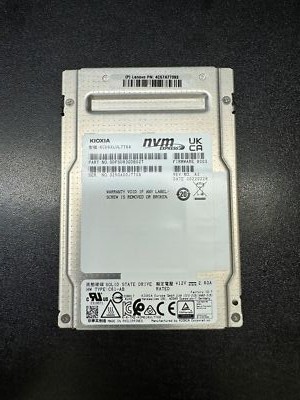 KIOXIA CD6 7.68TB SSD U.2 2.5'' KCD61LUL7T68 NVME Solid State Drive U.2