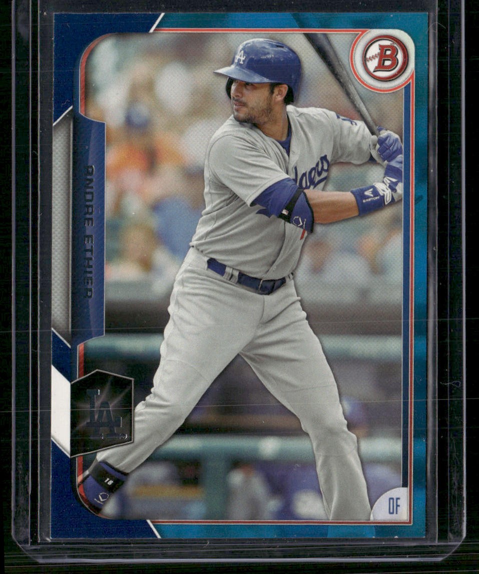 2015 Bowman #68 Andre Ethier Blue #/150