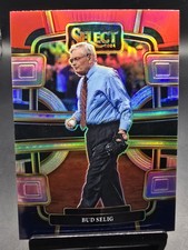 2024 Panini Select #51 Bud Selig Red and Blue Prizms
