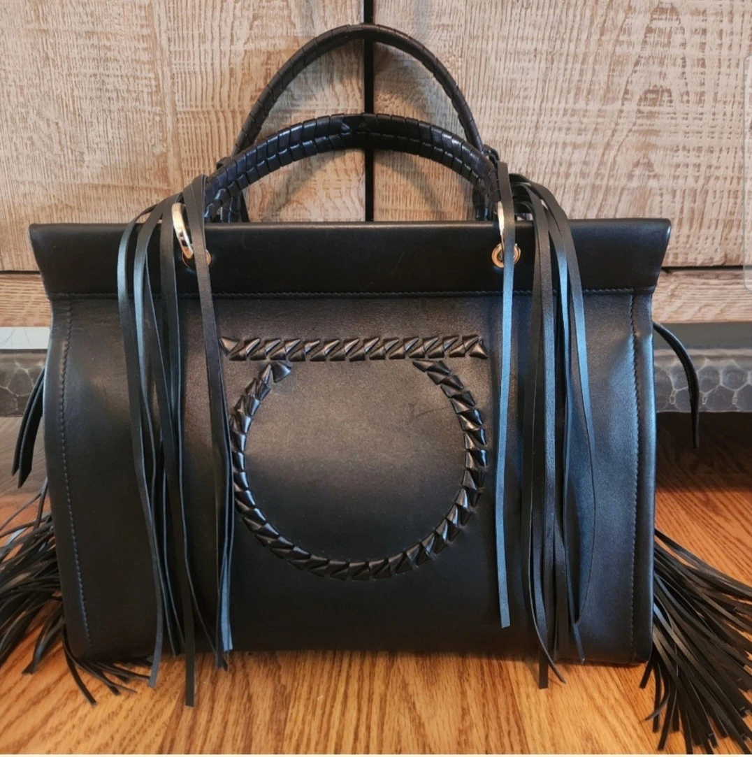 Salvatore Ferragamo Fringe Bags & Handbags for Women for sale | eBay