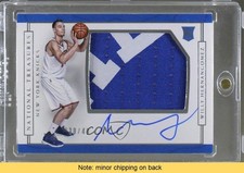 2016 Panini National Treasures 38/49 Willy Hernangomez #182 Patch Auto READ 3d3