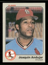 1983 Fleer #1 Joaquin Andujar