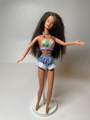 1998 Teresa Doll Butterfly Art Tattoo Doll For Play Or OOAK Marks On Legs