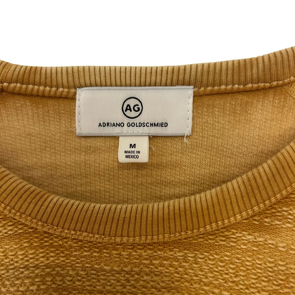 AG Adriano Goldschmied Siris Long Sleeve Crew Men's Size Medium in Sunbaked NWOT - Image 3 of 4