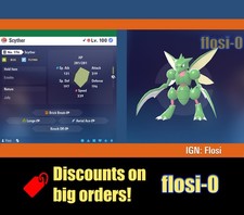 6IV Shiny Scyther Pokemon Legends ZA Legends Z-A