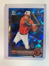 2022 Bowman Chrome Draft Sapphire Jackson Holliday 1st Bowman #BDC-168 Orioles