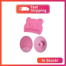 Baby Bath Brush, Baby Cradle Cap Brush, Silicone Massage Brush, Baby Comb, Child