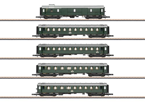 Märklin Z 87620 Juego de vagones de tren rápido de construcción única 1928 a 1930 [NUEVO Y EMBALAJE ORIGINAL] | Zustand: Neu