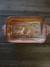 Italian Ceramic Baking Dish, Excellent Condition