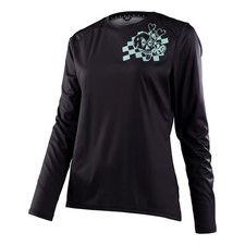 MTB Lilium Long Sleeve Shirt Womens Black Troy Lee Designs Cycling