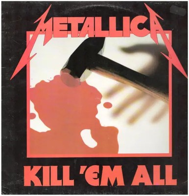 Metallica Kill Em All 1ST EU PRESS ON MUSIC FOR NATIONS NEAR MINT Vinyl LP