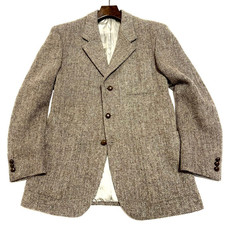Margaret Howell Harris Tweed Jacket Size L Men Brown Gift From Japan